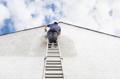 Peinture extérieure à Gratentour — façades et ravalement